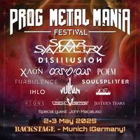 Line-Up for Prog Metal Mania Festival 2025 in Munich